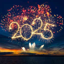 julefrid i förorten - fyrverkerier lyser upp julhälsning 2025