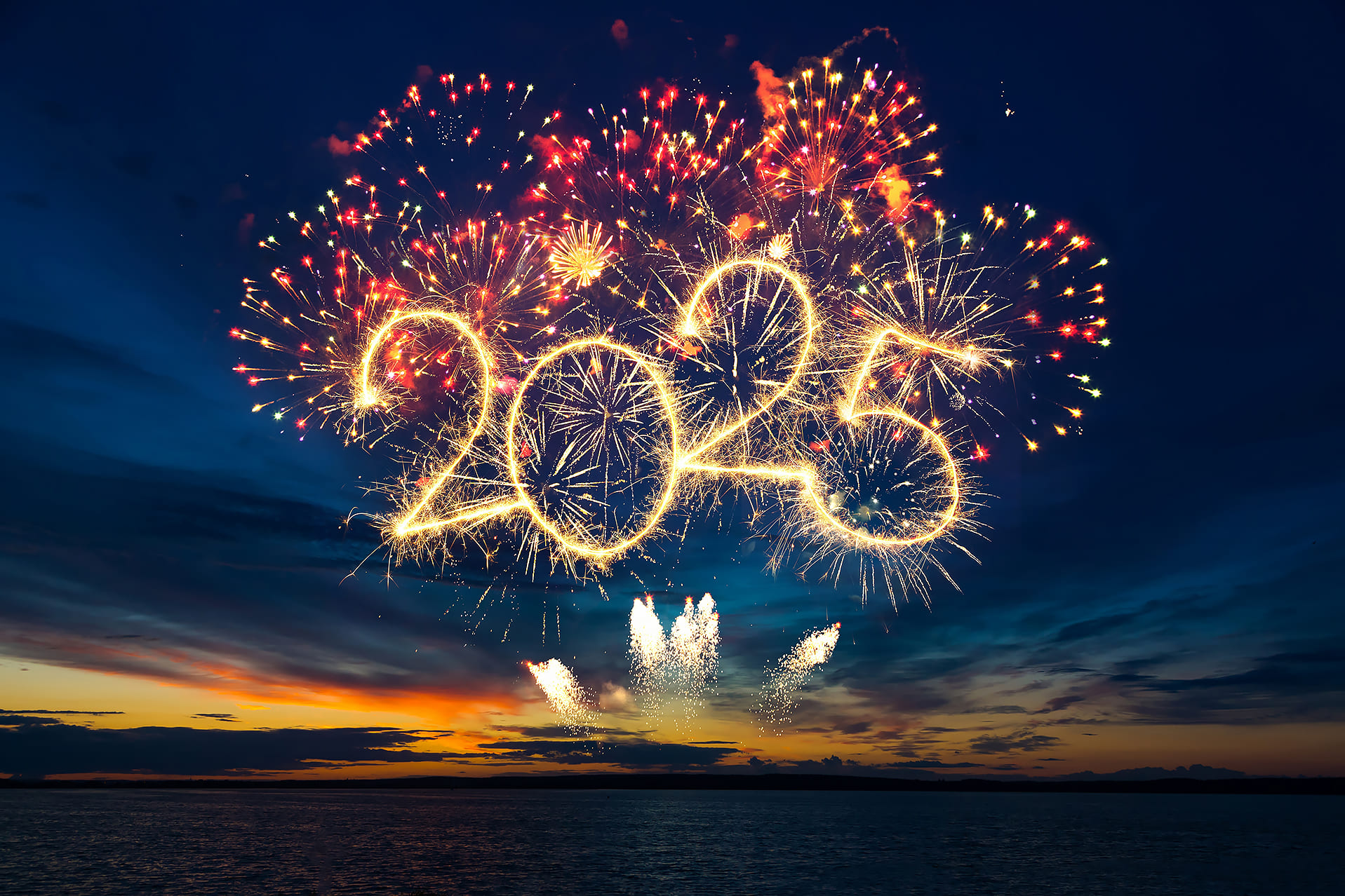 julefrid i förorten - fyrverkerier lyser upp julhälsning 2025